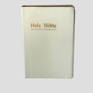 Holy Bible King James Version Red Letter Edition‎ Collins World w/ Concordance